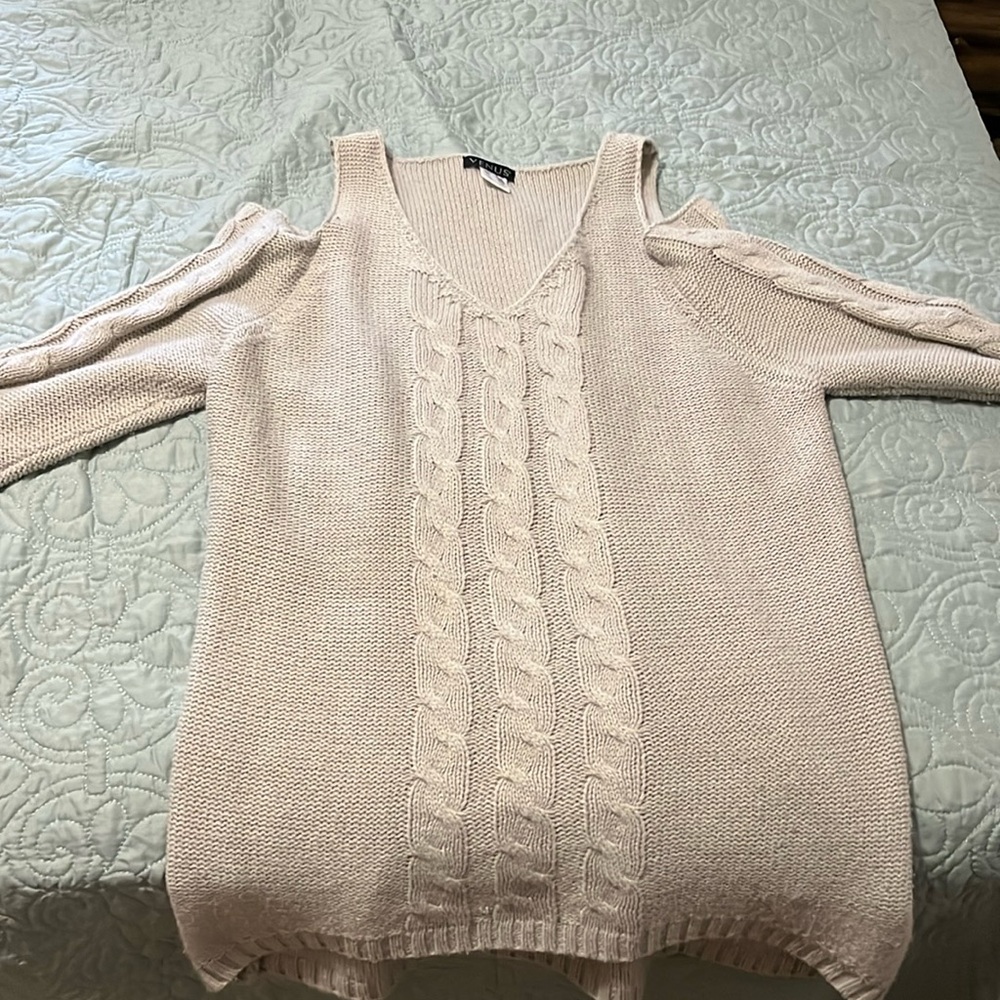 Venus cold shoulder sweater